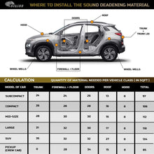 Siless Liner 157 mil (4 mm) 51 sqft Aluminum Foil Finish Car Sound Deadening & Heat Insulation Closed Cell Foam - PE Foam Sound Deadener