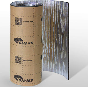 Siless Liner 157 (4 mm) mil 36 sqft Aluminum Foil Liner Car Closed Cell Foam & Heat Insulation mat - PE Foam Material & Heat Barrier