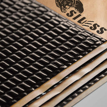 Siless Black 80 mil (2mm) 108 sqft Car Sound Deadening mat - Butyl Automotive Sound Deadener - Noise Insulation and Vibration Dampening Material (108 sqft)