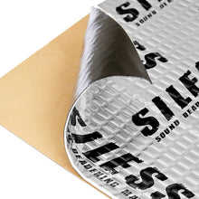 Siless 80 mil (2mm) 144 sqft Car Sound Deadening mat - Butyl Automotive Sound Deadener - Noise Insulation and Vibration Dampening Material (144 sqft)