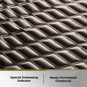 Siless Black 80 mil (2mm) 108 sqft Car Sound Deadening mat - Butyl Automotive Sound Deadener - Noise Insulation and Vibration Dampening Material (108 sqft)