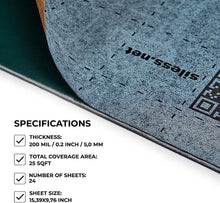 Siless Hybrid 3 in 1 200 mil (5mm) 100 sqft Car Sound Deadening mat - Butyl Automotive Sound Deadener - Noise Insulation and Vibration Dampening Material