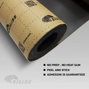 Siless Liner 157 (4 mm) mil 72 sqft Car Closed Cell Foam & Heat Insulation mat - PE Foam Material & Heat Barrier